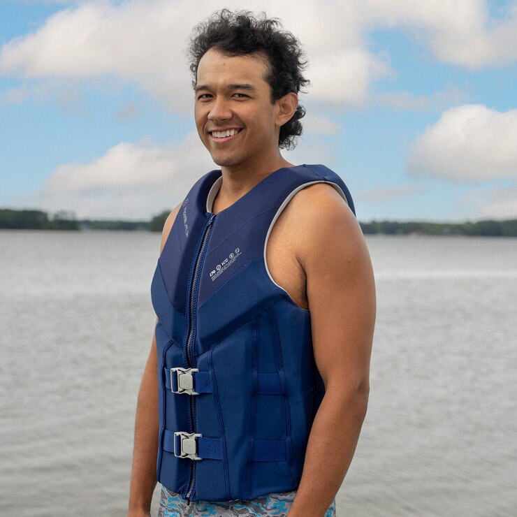 ハイパーライト 男性用 フローティング ベスト Lサイズ ブルー