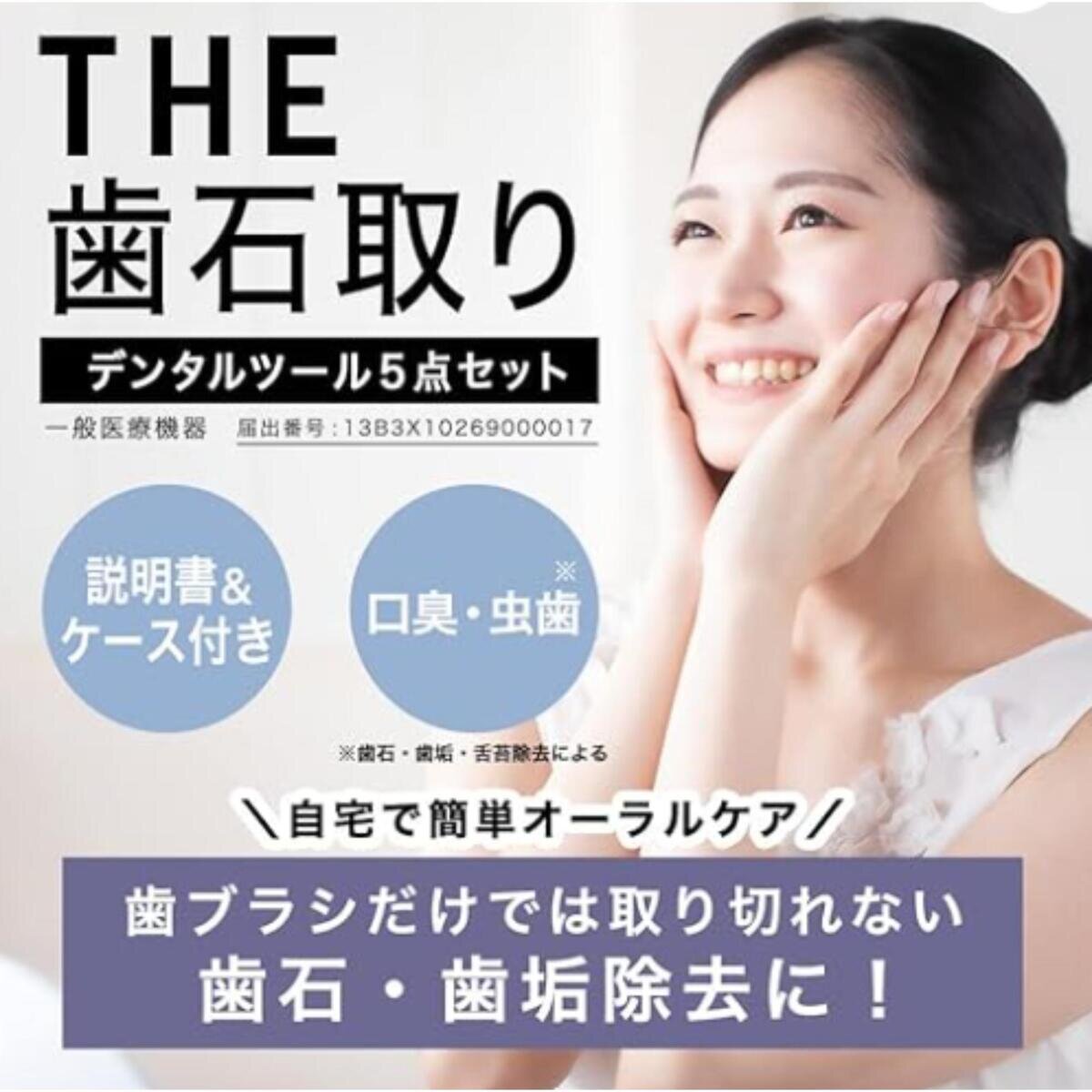 THE歯石取りデンタルツール 5点セット