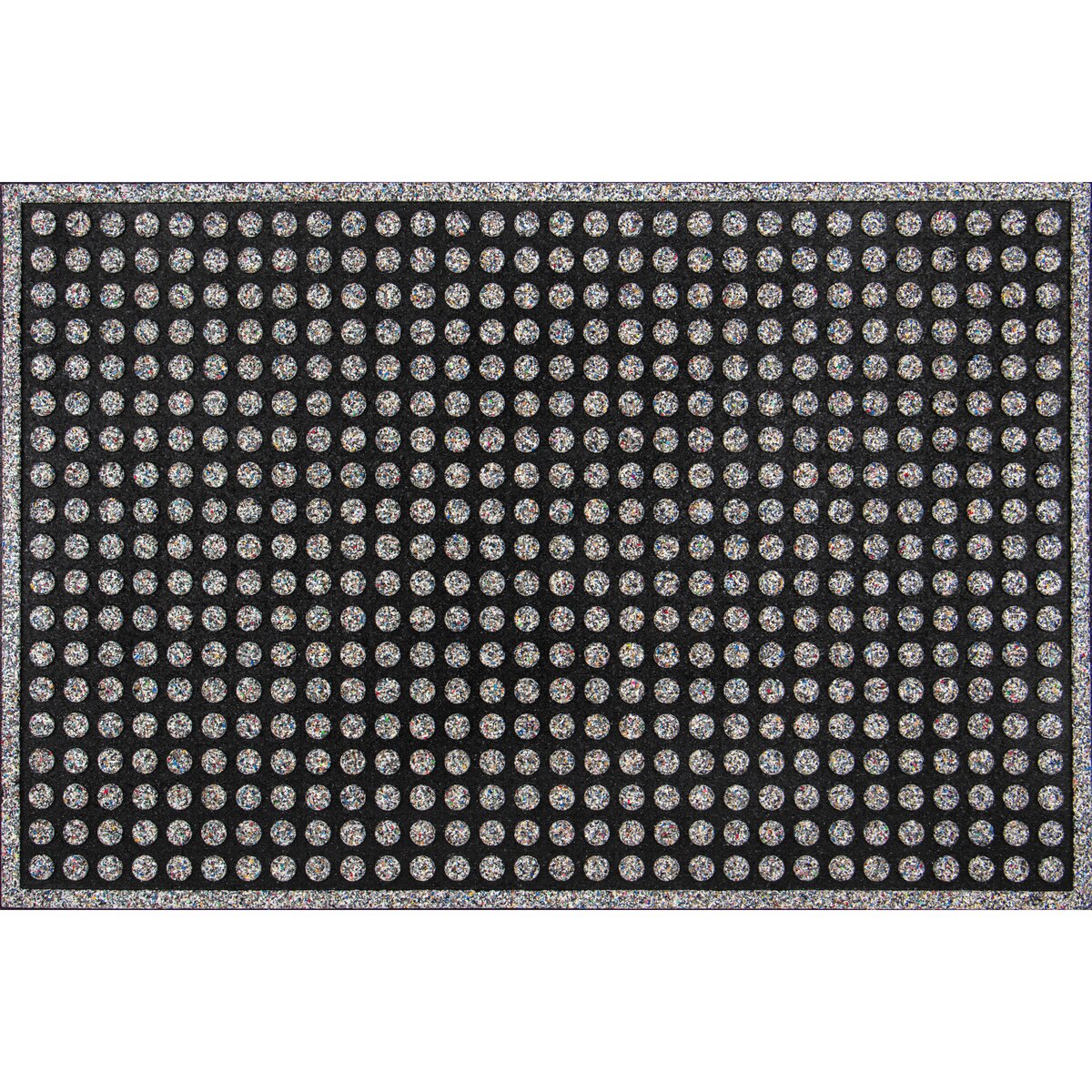アパッチミルズ エンデュランス高耐久ドアマット Nike Grindリサイクル素材20％使用 60ｘ90ｃｍ ホワイト