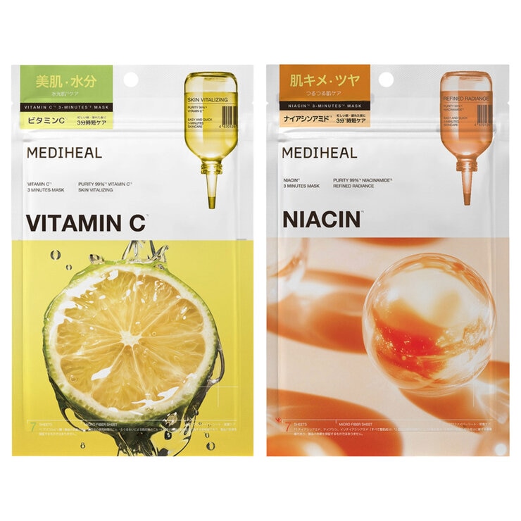 MEDIHEAL (メディヒール) 3ミニッツ マスク 7P MEDIHEAL (メディヒール) 3ミニッツ マスク 7P