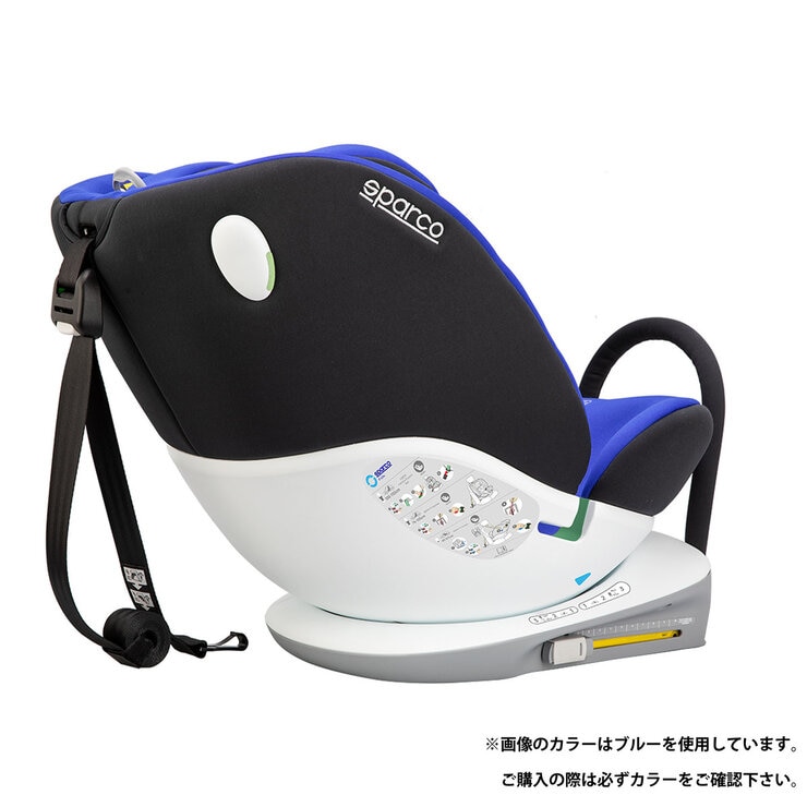 スパルコ 360° 回転式 チャイルドシート レッド スパルコ 360° 回転式 チャイルドシート レッド