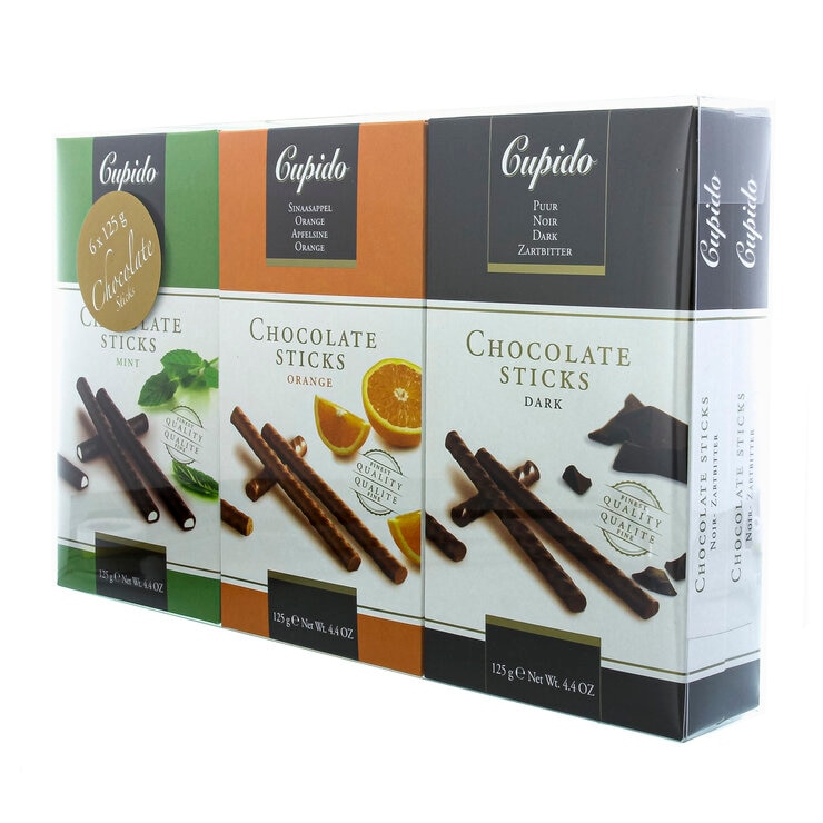 ハムレット クピド チョコレートスティック 125g x 6個 ハムレット クピド チョコレートスティック 125g x 6個