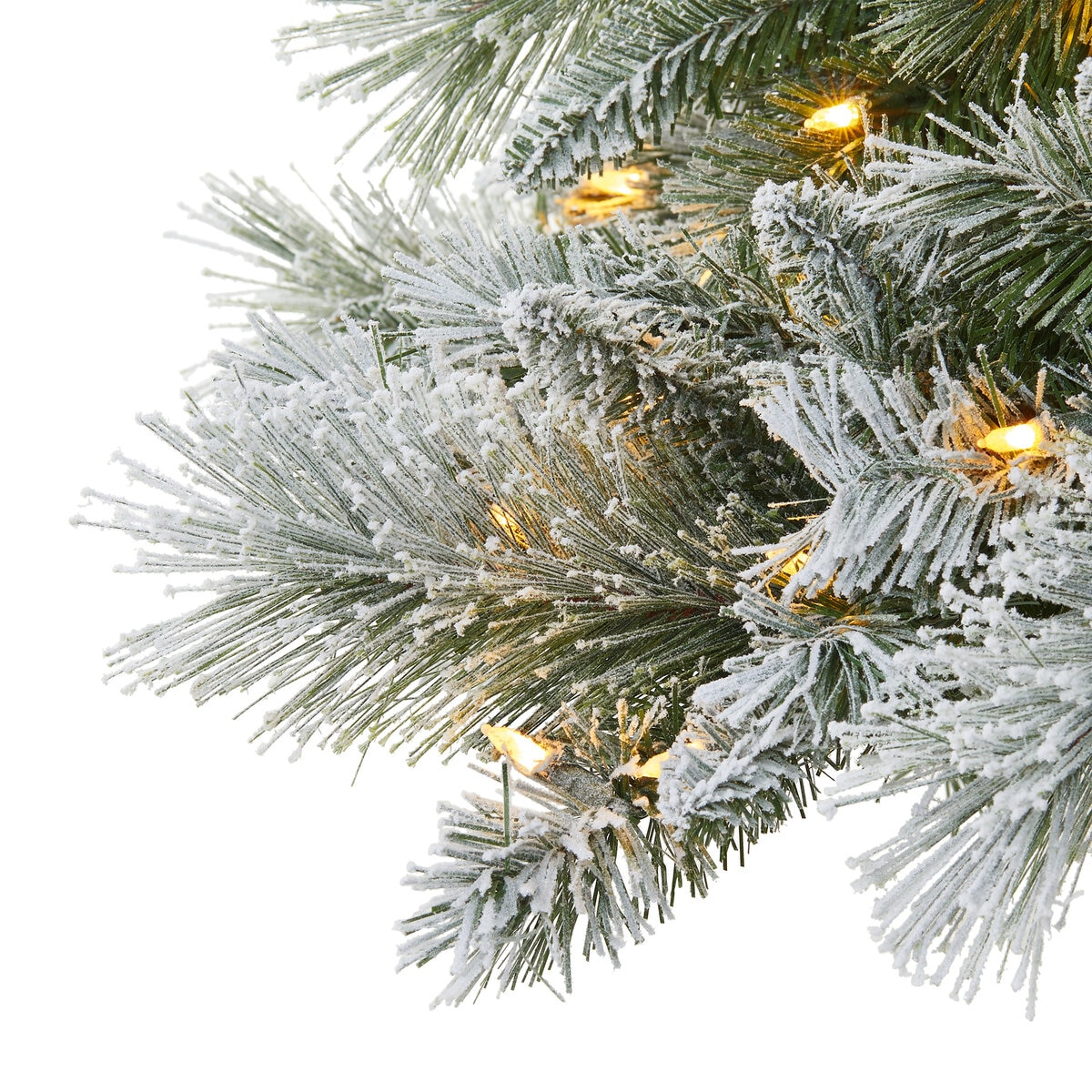 グリッター クリスマスツリー 高さ228センチ LEDライト600球