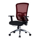 JG5 オフィスチェア レッド JG5-202