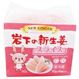岩下の新生姜 スライス 70g x 6個