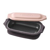 トフィー 電子レンジ用グリルディッシュ 2個セット シェルピンク