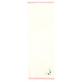 Uchinoko うちのニャンコ毛並ロングフェイスタオル 34cm x 100cm 3枚組 白猫/ホワイト