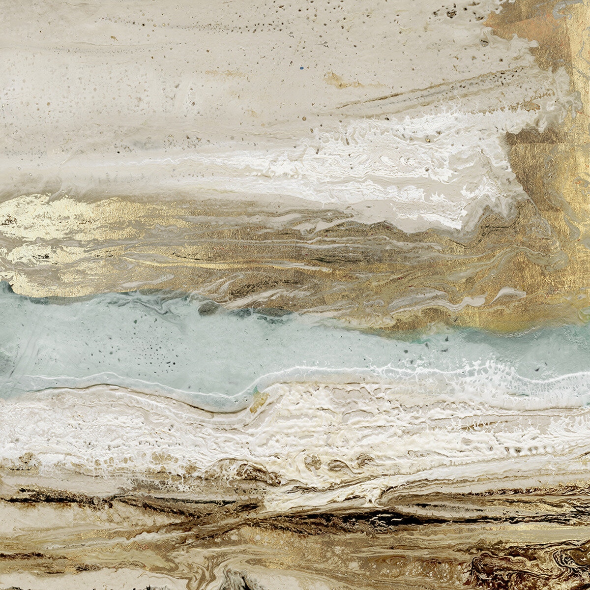 キャンバスアート ~ Playa Secreto II ~ 24 x 24" / 61 x 61 cm