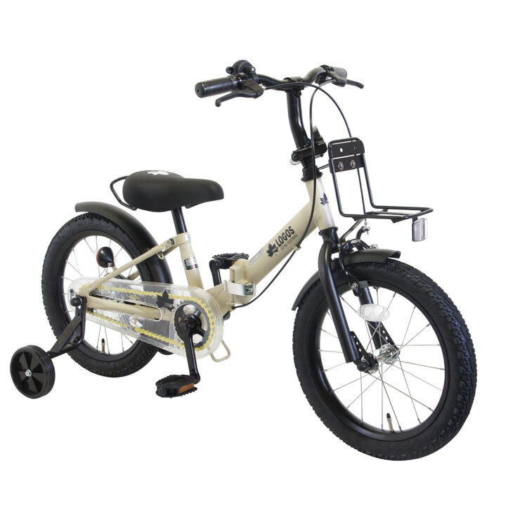 ロゴス 16インチ 子供用 折り畳み自転車 LG-16FD ベージュ | Costco Japan