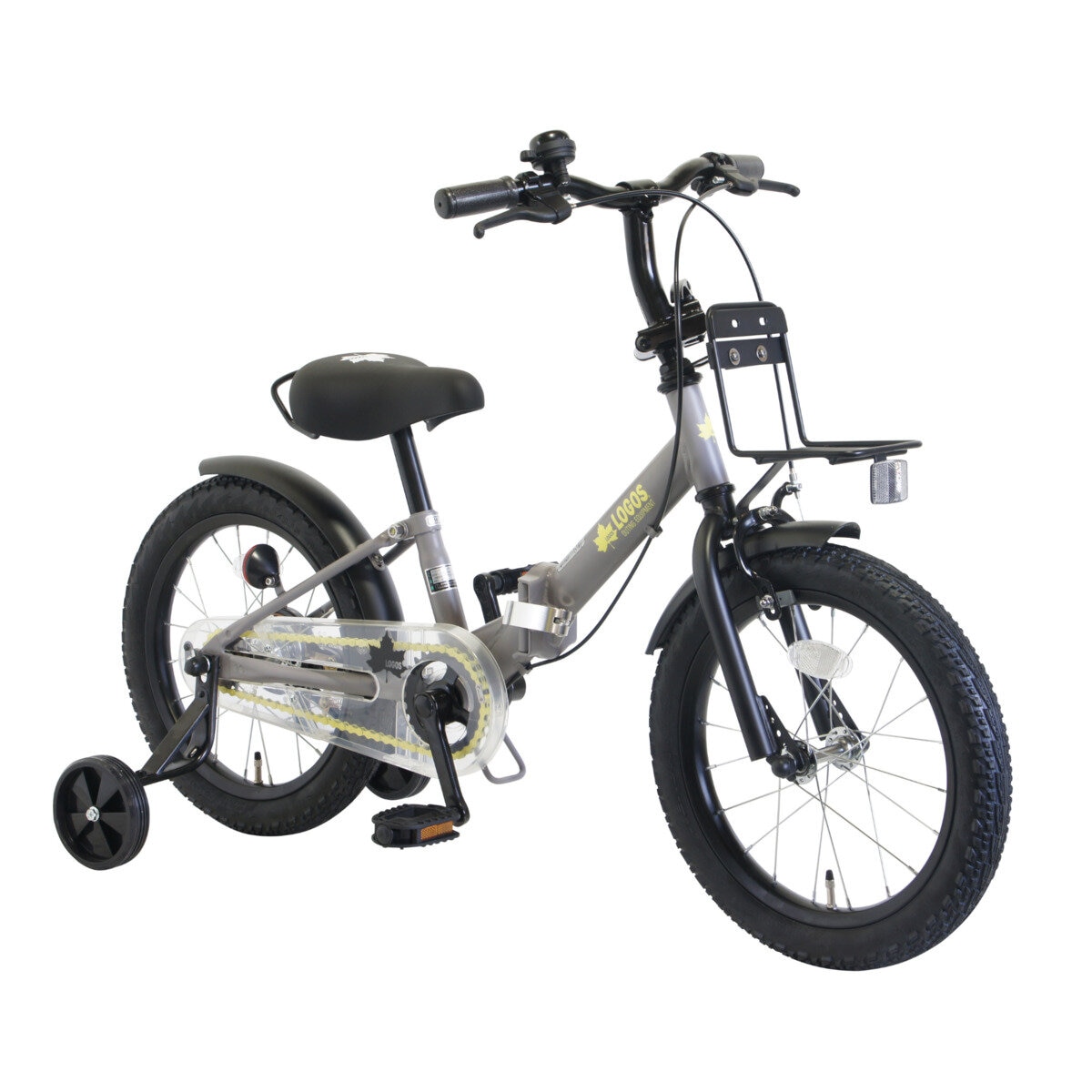 ロゴス 16インチ 子供用 折り畳み自転車 LG-16FD グレー | Costco Japan