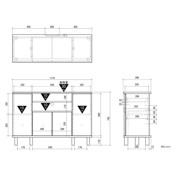 朝日木材加工 ミドルボード Chrofur CHC-7511AV