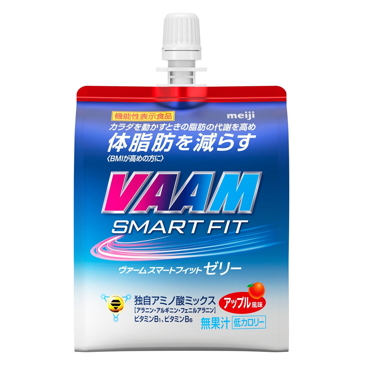 明治 ヴァーム スマートフィット ゼリー 180g x 24個入 ＜機能性表示食品＞