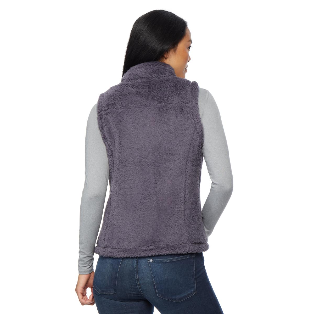 サーティーツーディグリース フリース ベスト パープル ペブル L