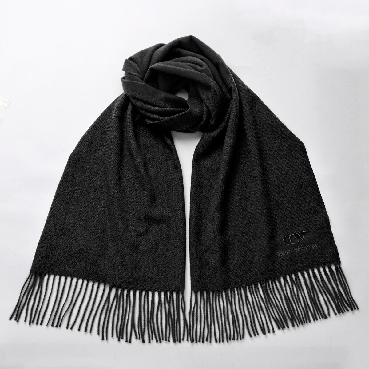 ダニエルウェリントン ストール 180cmx60cm ブラック ダニエルウェリントン ストール 180cmx60cm ブラック