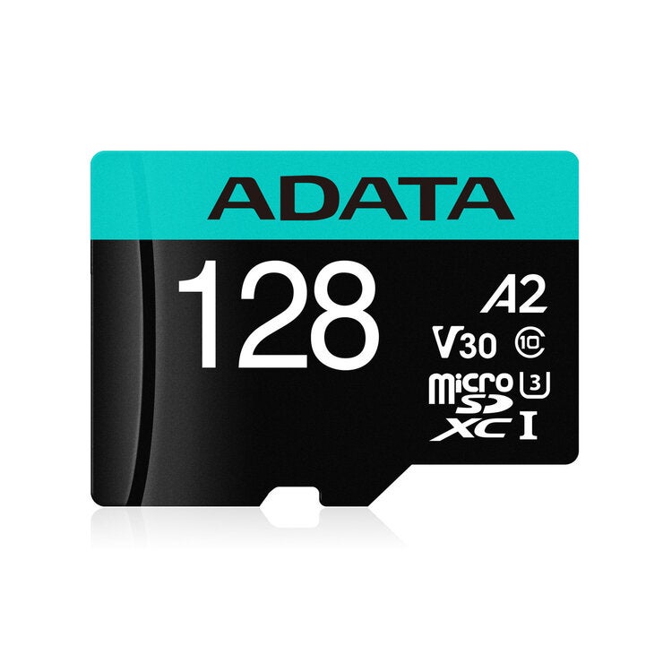 ADATA microSD 128GB UHS-I U3 V30S A2 AUSDX128GUI3V30SA2-RA1 ADATA microSD 128GB UHS-I U3 V30S A2 AUSDX128GUI3V30SA2-RA1