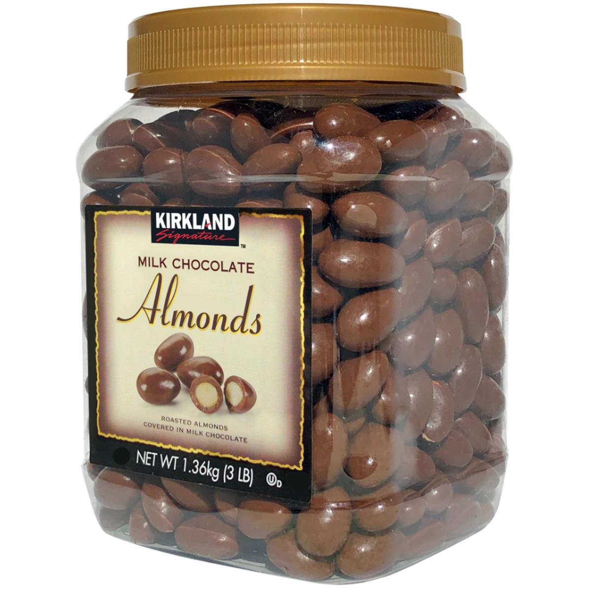 カークランドシグネチャー ミルクチョコレート・アーモンド 1.36kg