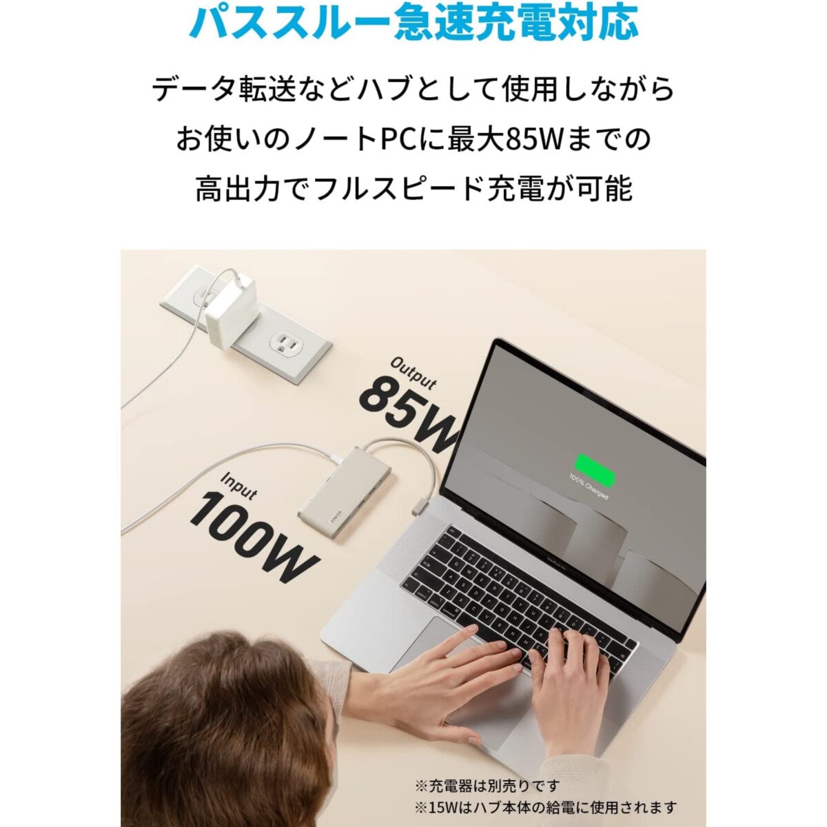 Anker  USB-C ハブ (8-in-1)  A8382N21