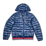 トミー ヒルフィガー レディース カモパッファー ジャケット ディープブルー M