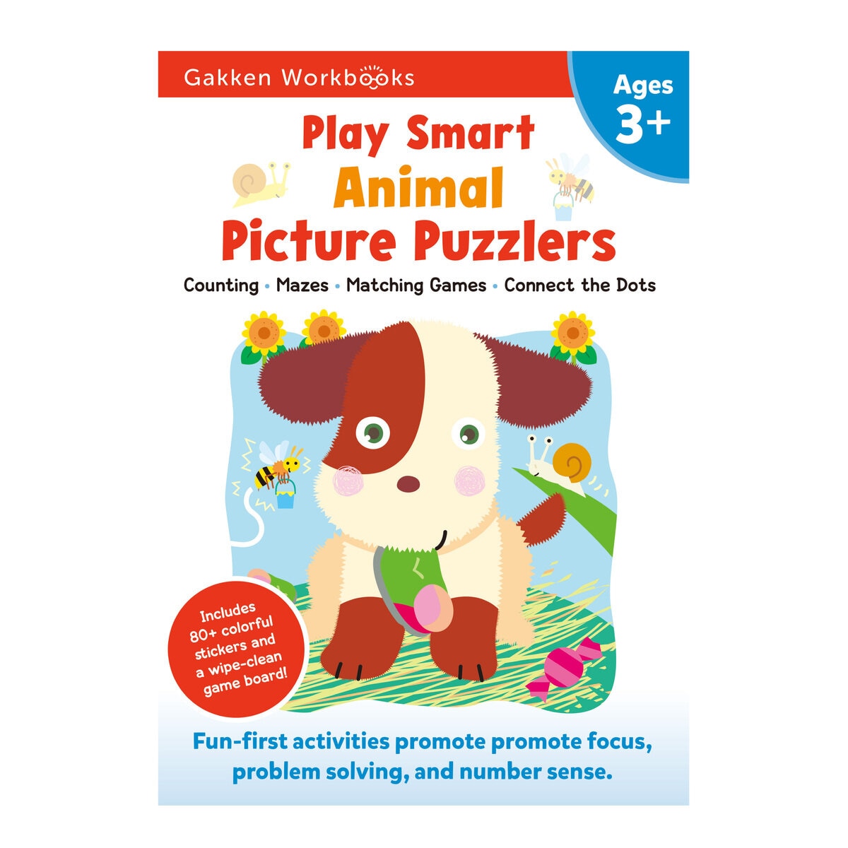 Play Smart ３歳児用 きるはる・かく めいろ・どうぶつパズル3冊セット