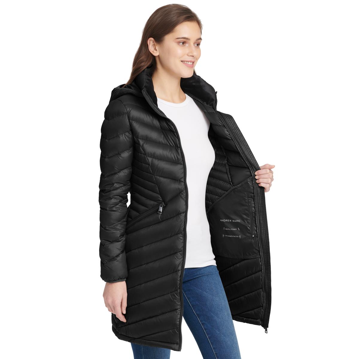 アンドリューマーク パッカブル ダウン ジャケット ブラック L