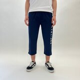 FILA メンズ クロップドパンツ ネイビー L