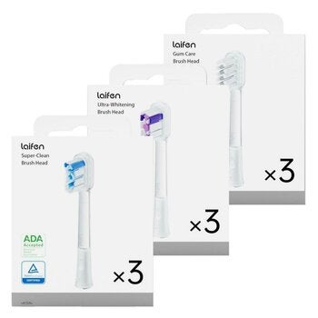 Laifen 替えブラシ 3種 9本セット