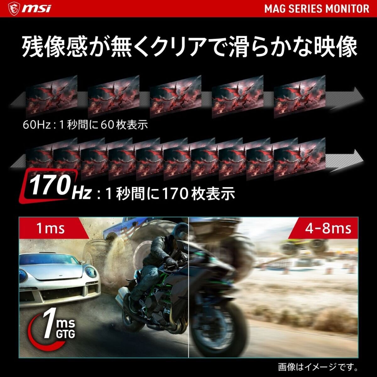 MSI 27インチ ゲーミングPCモニター MAG 275CQRF-QD