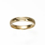 18K イエローゴールド マリッジリング ハーモニー 3mm 幅 日本サイズ：8.5号 刻印なし