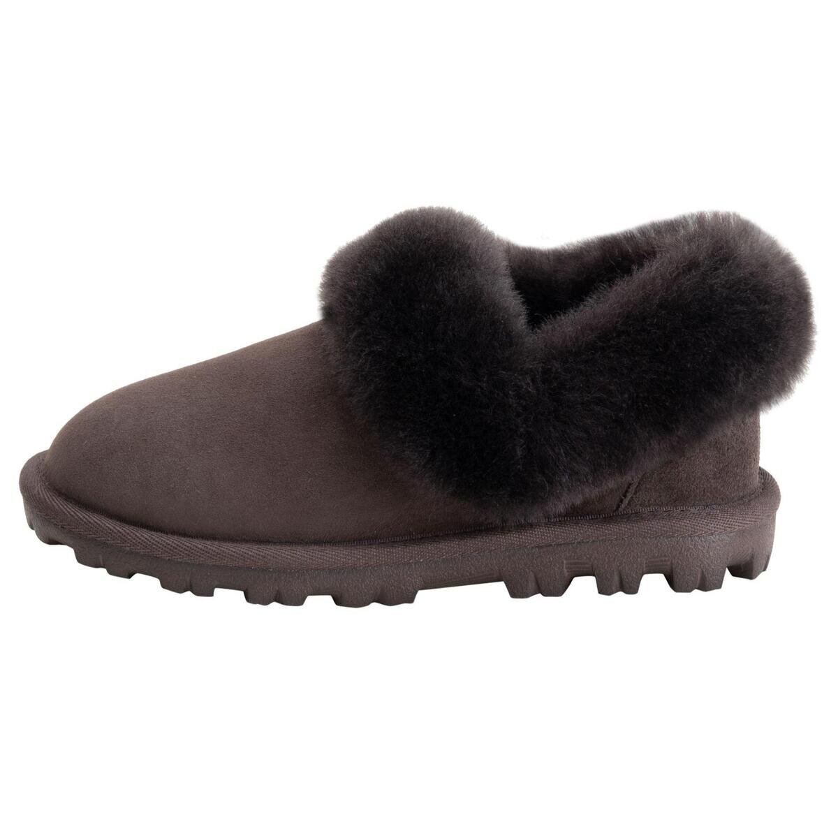 カークランドシグネチャー キッズ スリッパ ブラウン 21.0cm