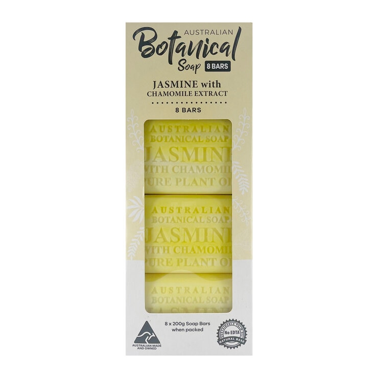 オーストラリアンボタニカルバーソープ 200g x 8個