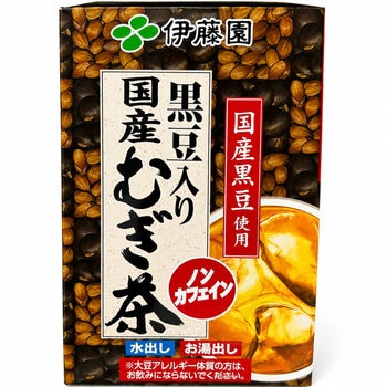 伊藤園黒豆入り国産麦茶 30袋 x 4 伊藤園黒豆入り国産麦茶 30袋 x 4