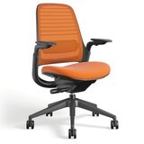 Steelcase Series１Chair with Adjustable Armrest Black Frame