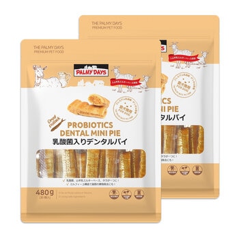 愛犬用Palmy Days 乳酸菌デンタルパイ 480g x 2