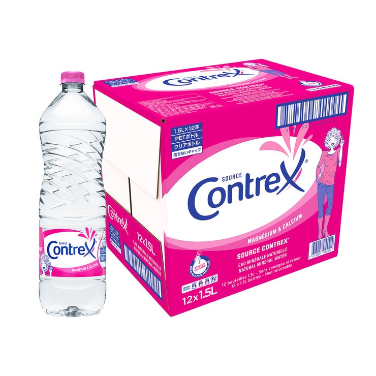 コントレックス ミネラルウォーター 1.5L X 12 本 (硬水) コントレックス ミネラルウォーター 1.5L X 12 本 (硬水)
