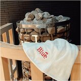 Blue サウナハット 綿製