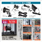 MTO 熊よけわんわんホーン 夜間センサー付ソーラー電源タイプ＆ 3mケーブル 2本追加　DCC001-PVHOW12KS
