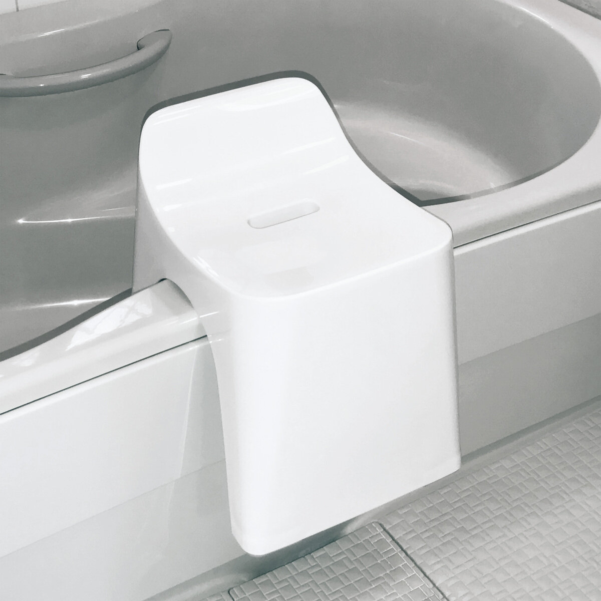 ヒューバス バススツール 高さ25cm & ウォッシュボウル セット