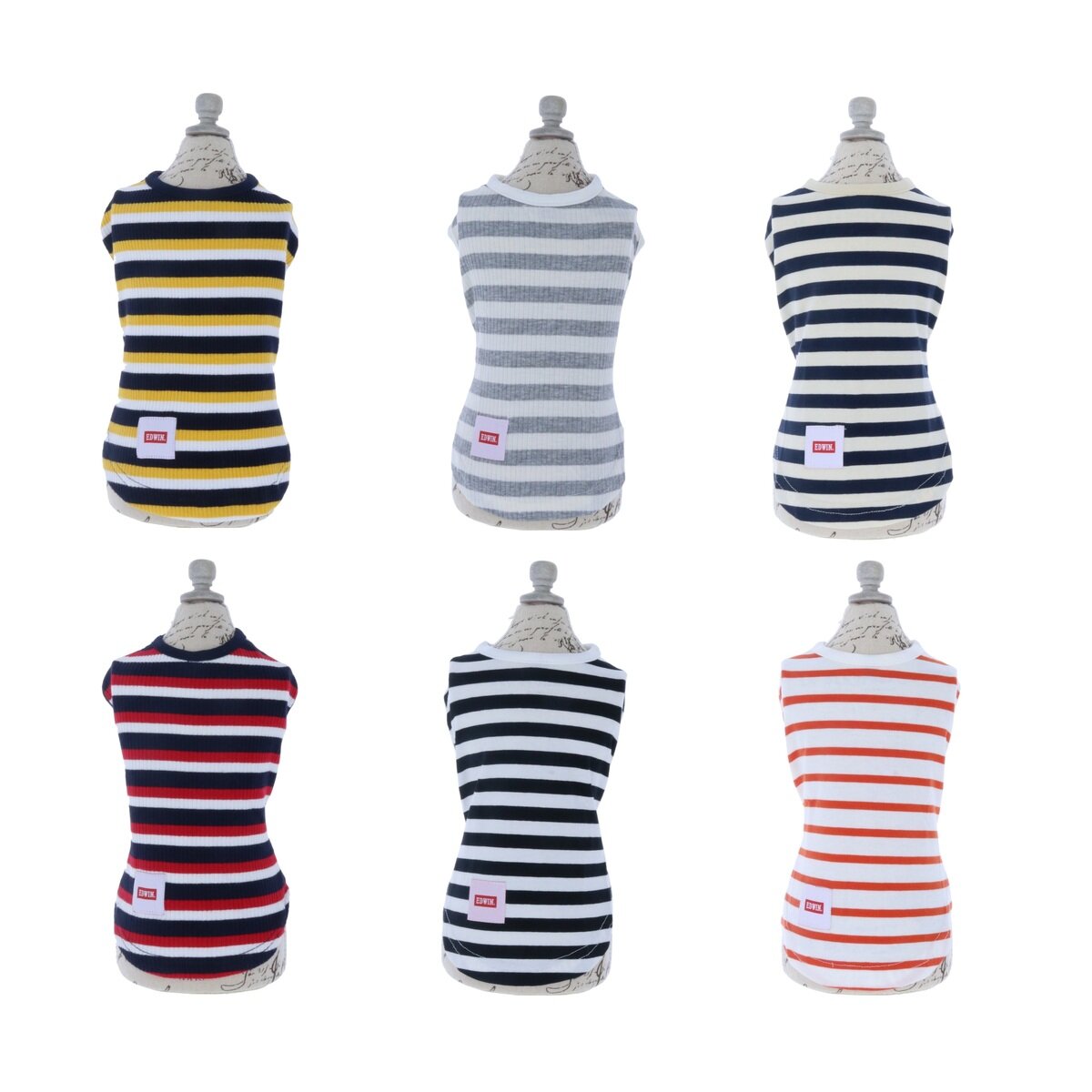 EDWIN ドッグシャツ 6色 セット 5 サイズ