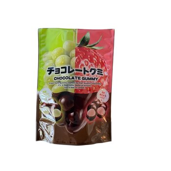 チョコレートグミ 国産シャインマスカット味 37g x 5, 国産あまおういちご味37gx 5 チョコレートグミ 国産シャインマスカット味 37g x 5, 国産あまおういちご味37gx 5
