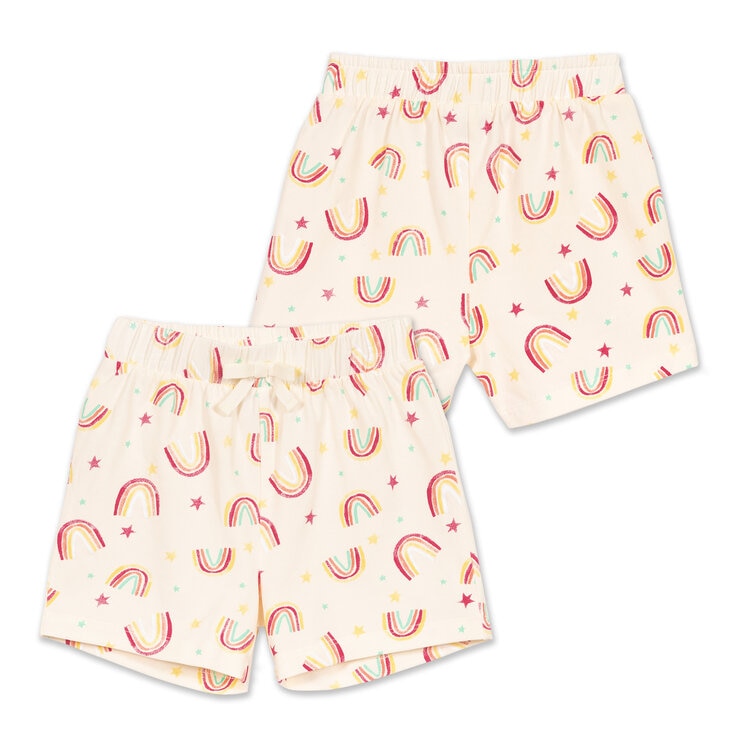 ペックル キッズ ショートパンツ ４枚組 フローラル 12M