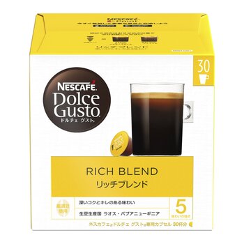 ネスカフェ　ドルチェグスト　レギュラー/リッチ30杯分