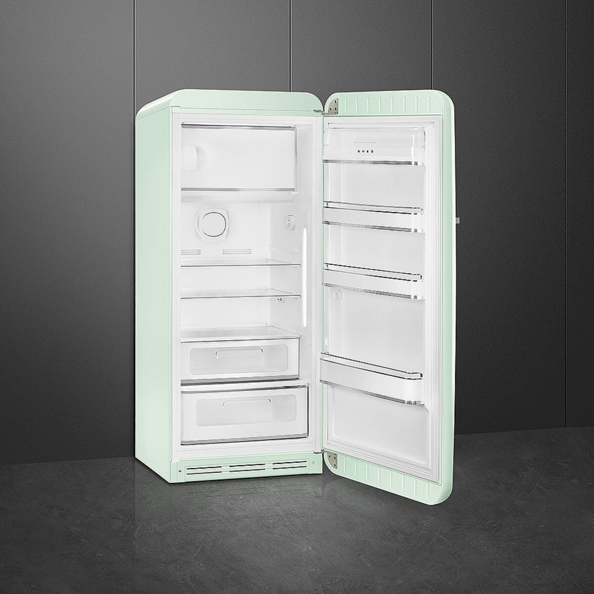 SMEG 270L 冷蔵庫 FAB28RPG5JP パステルグリーン