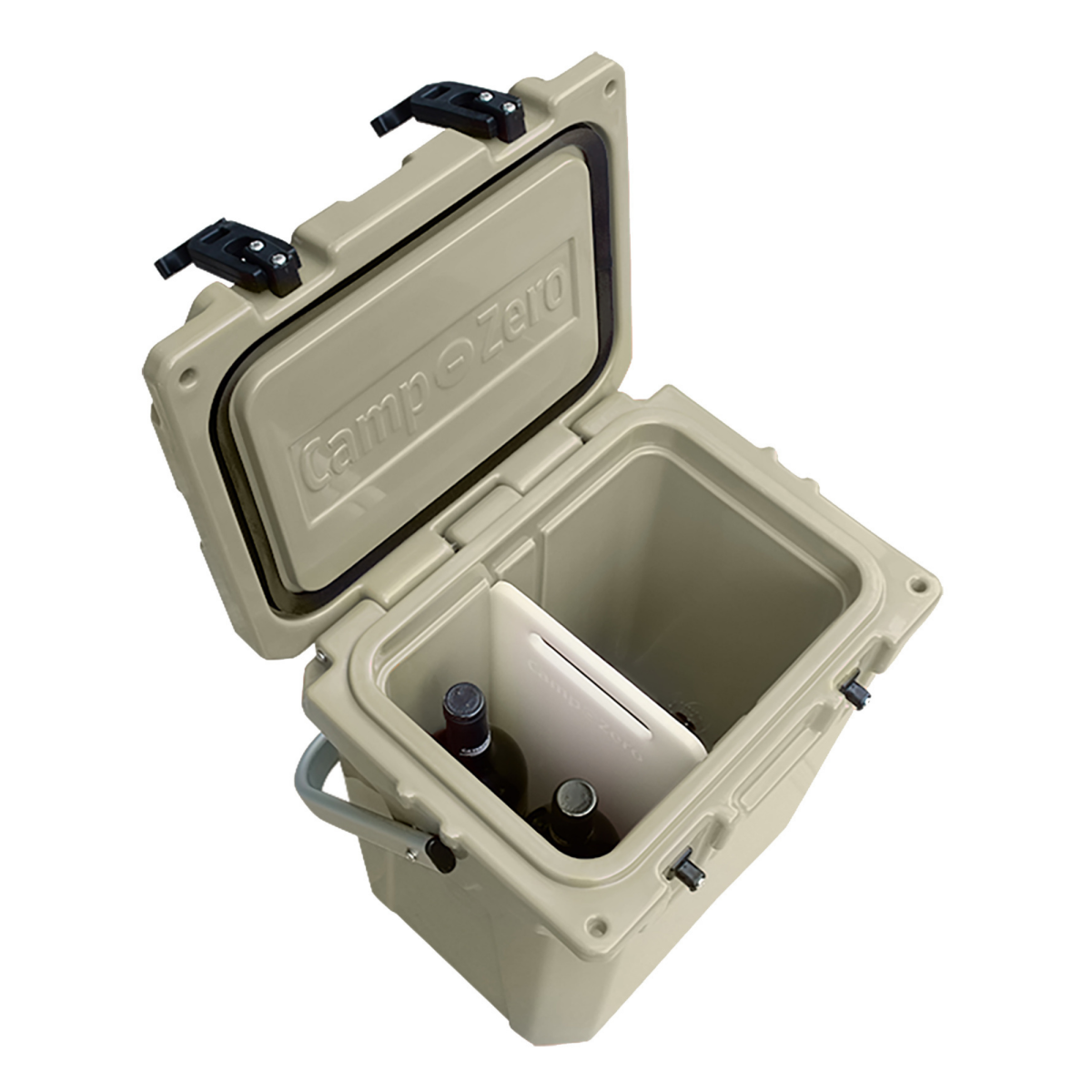 キャンプゼロ 16L ロトモールドクーラーボックス ベージュ