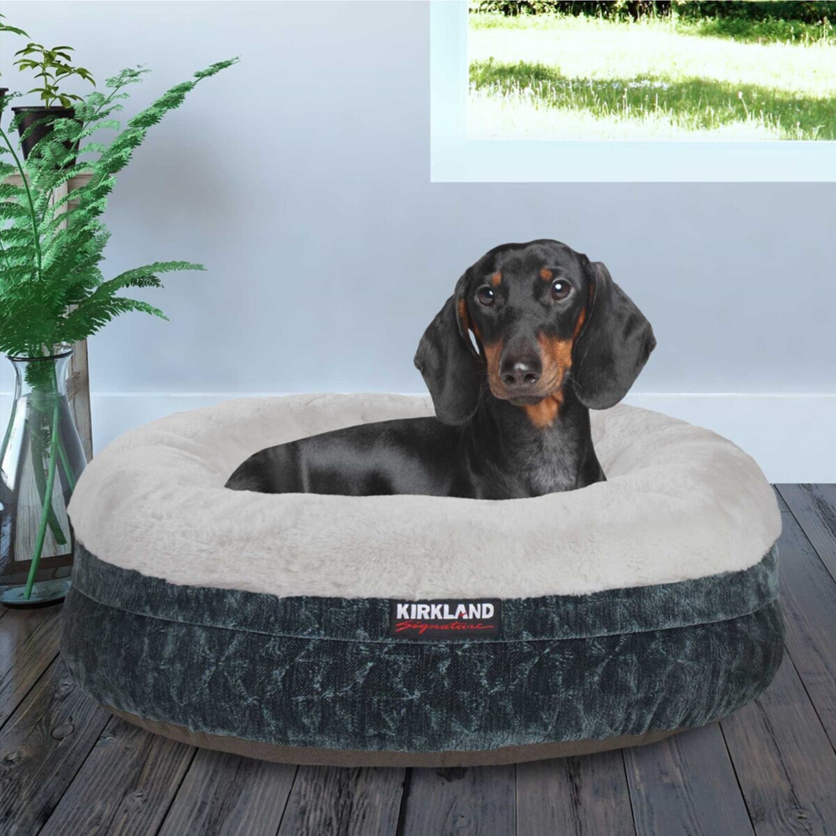 カークランドシグネチャー ネストペットベッド 丸型 61cm X 61cm 3 種 22 Costco