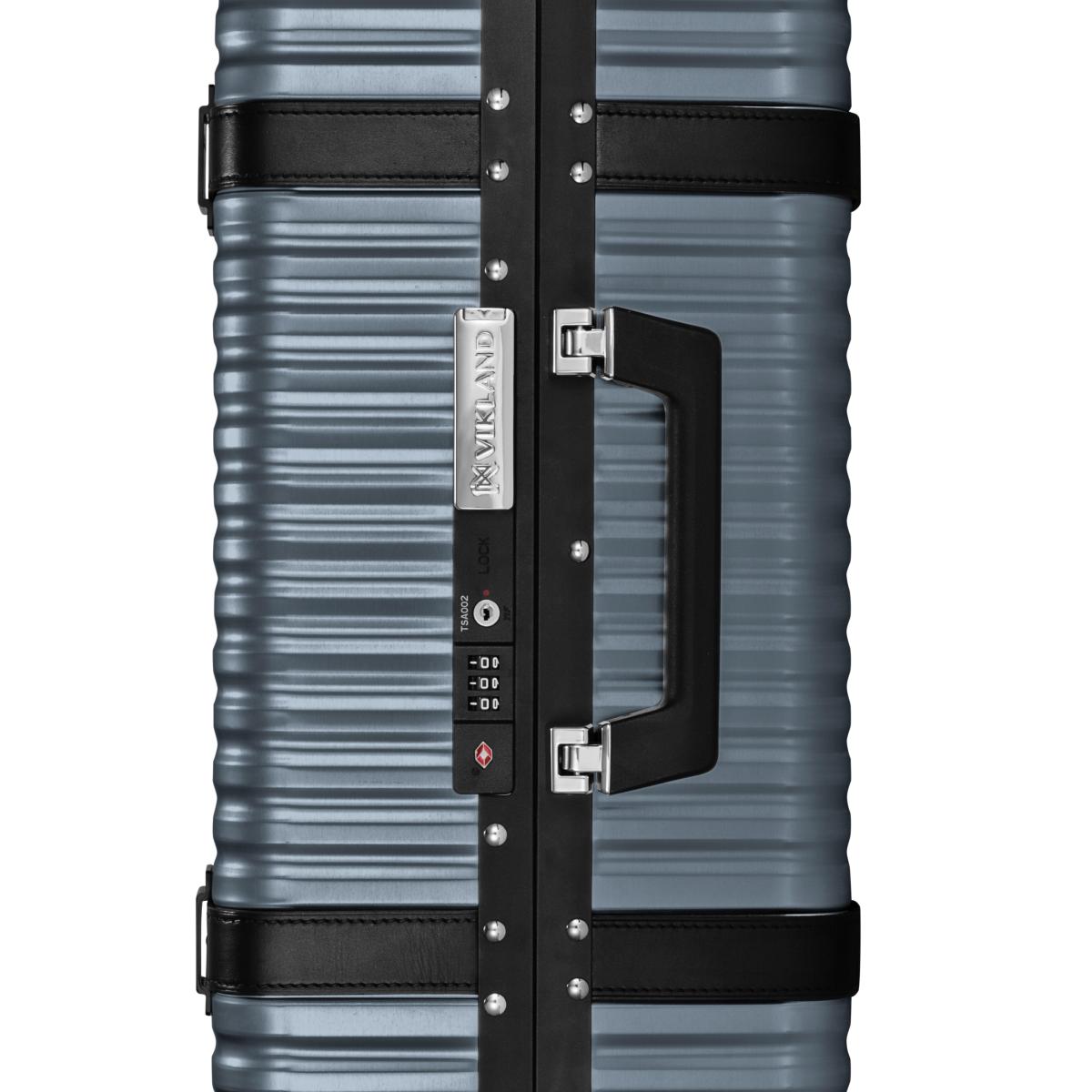 ランツォ スーツケース バイキング 24インチ 47L グレー X ブラック