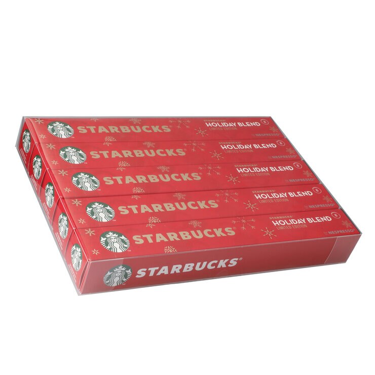 スターバックス ネスプレッソ互換カプセル ホリデー50カプセル入 スターバックス ネスプレッソ互換カプセル ホリデー50カプセル入