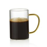 キングクリスタル カラーハンドルガラスカップ 8個 キングクリスタル カラーハンドルガラスカップ 8個