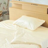 シルクタッチ コンフォーター シングル ベージュ