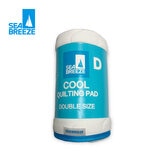 シーブリーズ 冷感敷きパッドシーツ ダブル ホワイト