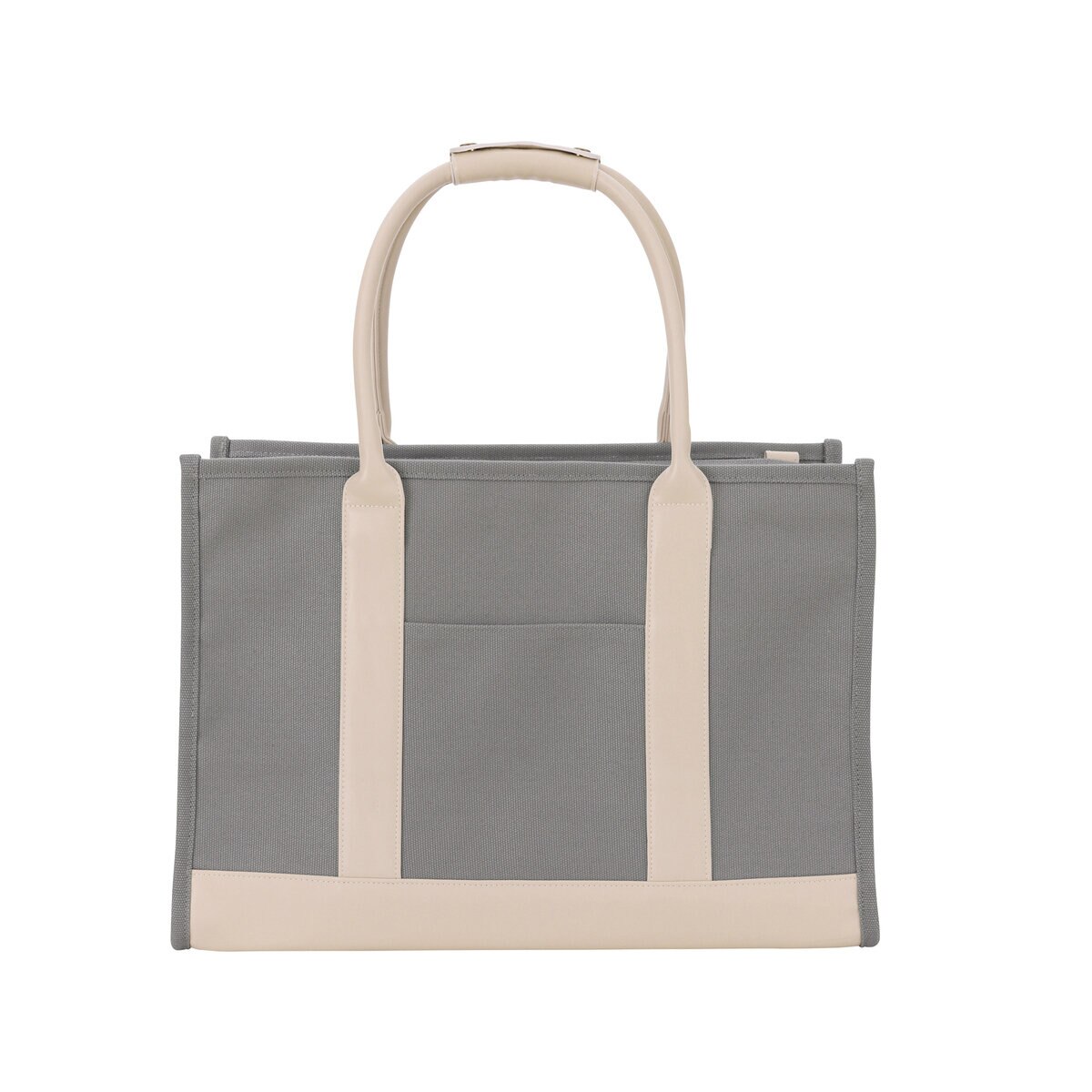 キャンバス トート キャリー L サイズ グレー